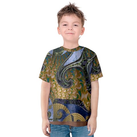 Sea Of Wonder Kids  Cotton Tee by LW41021