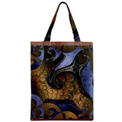 Sea Of Wonder Zipper Classic Tote Bag by LW41021