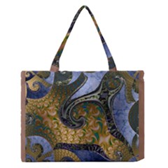 Sea Of Wonder Zipper Medium Tote Bag by LW41021