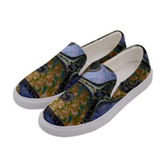 Sea Of Wonder Women s Canvas Slip Ons by LW41021