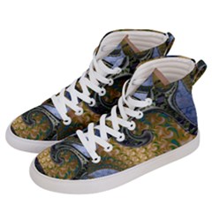 Sea Of Wonder Women s Hi-top Skate Sneakers by LW41021