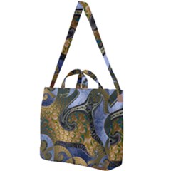 Sea Of Wonder Square Shoulder Tote Bag by LW41021