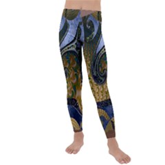 Sea Of Wonder Kids  Lightweight Velour Leggings by LW41021