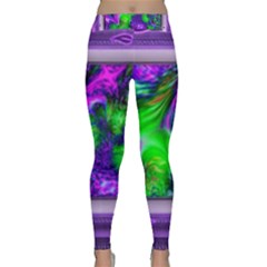 Feathery Winds Classic Yoga Leggings by LW41021