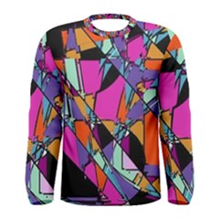 Abstract Men s Long Sleeve Tee by LW41021