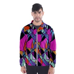 Abstract Men s Windbreaker by LW41021