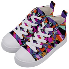 Abstract Kids  Mid-top Canvas Sneakers by LW41021