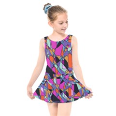 Abstract Kids  Skater Dress Swimsuit by LW41021