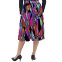 Abstract Classic Velour Midi Skirt  View2