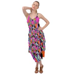 Abstract Layered Bottom Dress by LW41021