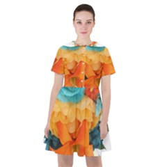 Spring Flowers Sailor Dress by LW41021