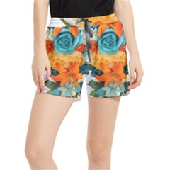 Spring Flowers Runner Shorts by LW41021