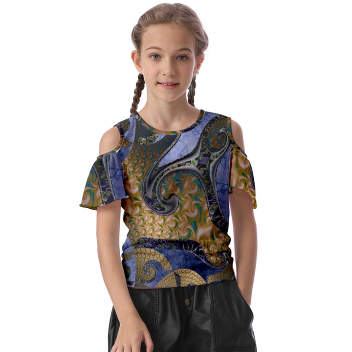 Sea of Wonder Kids  Butterfly Cutout Tee