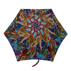 Colored Summer Mini Folding Umbrellas