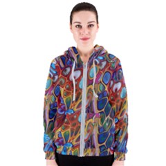 Colored Summer Women s Zipper Hoodie