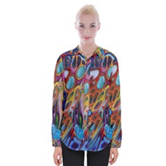 Colored Summer Womens Long Sleeve Shirt