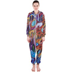 Colored Summer Hooded Jumpsuit (ladies) 