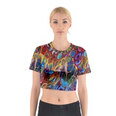 Colored Summer Cotton Crop Top by Galinka