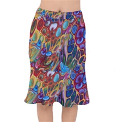 Colored Summer Short Mermaid Skirt by Galinka