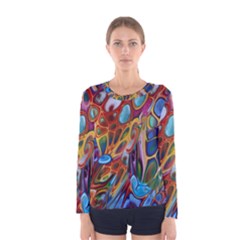 Colored Summer Women s Long Sleeve Tee