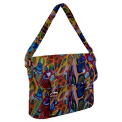 Colored Summer Buckle Messenger Bag