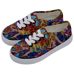 Colored Summer Kids  Classic Low Top Sneakers by Galinka