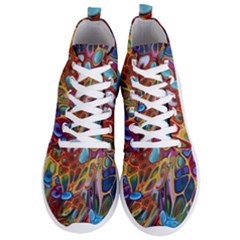 Colored Summer Men s Lightweight High Top Sneakers