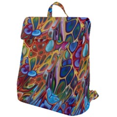 Colored Summer Flap Top Backpack by Galinka