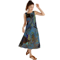 Undersea Summer Maxi Dress