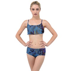 Undersea Layered Top Bikini Set