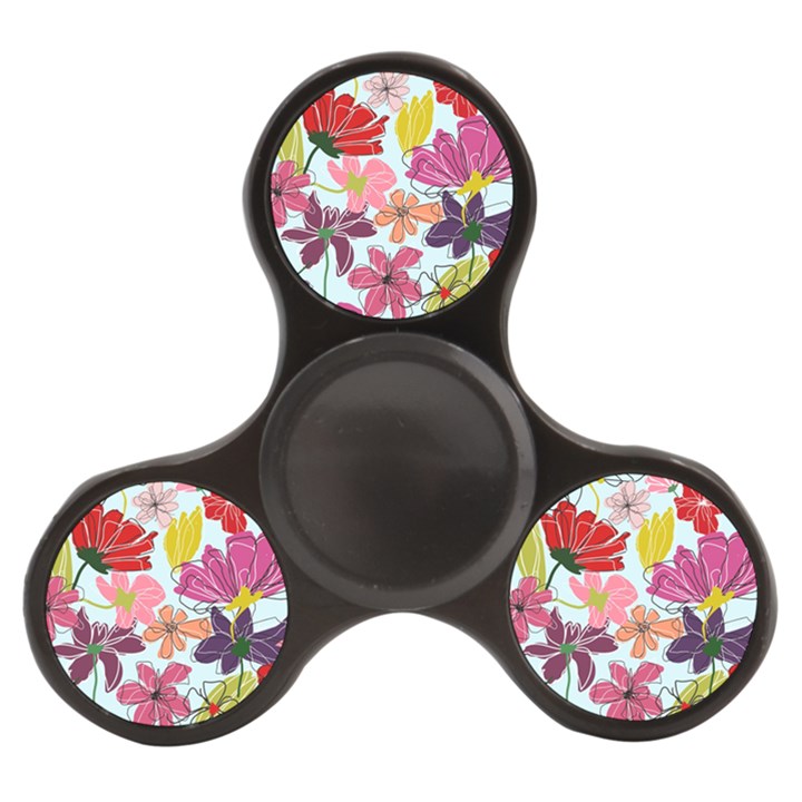 Flower pattern Finger Spinner