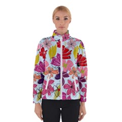 Flower Pattern Winter Jacket