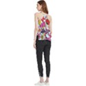 Flower pattern Flowy Camisole Tank Top View2