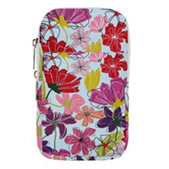 Flower Pattern Waist Pouch (large)