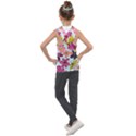 Flower pattern Kids  Sleeveless Hoodie View2