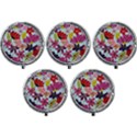 Flower pattern Mini Round Pill Box (Pack of 5) View1