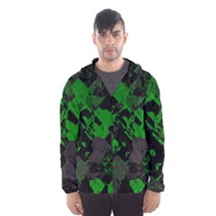 Cyber Camo Men s Hooded Windbreaker by MRNStudios