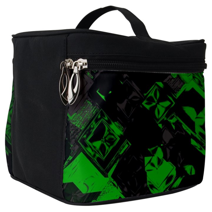 Cyber Camo Make Up Travel Bag (Big)