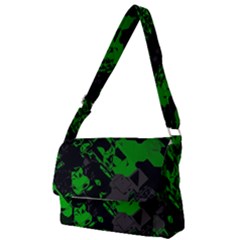 Cyber Camo Full Print Messenger Bag (s) by MRNStudios