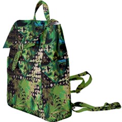 Peacocks And Pyramids Buckle Everyday Backpack by MRNStudios