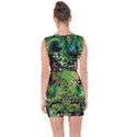 Peacocks And Pyramids Lace Up Front Bodycon Dress View2