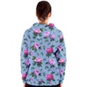 Delicate Peonies Women s Zipper Hoodie View2