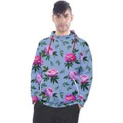 Delicate Peonies Men s Pullover Hoodie by SychEva