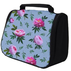 Delicate Peonies Full Print Travel Pouch (big) by SychEva