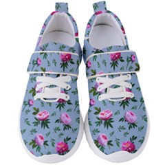 Delicate Peonies Women s Velcro Strap Shoes by SychEva