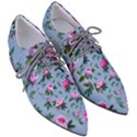 Delicate Peonies Pointed Oxford Shoes View3