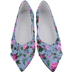 Delicate Peonies Women s Bow Heels by SychEva