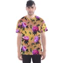 Delicate Peonies Men s Sport Mesh Tee View1