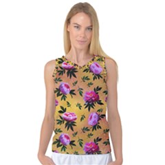 Delicate Peonies Women s Basketball Tank Top by SychEva