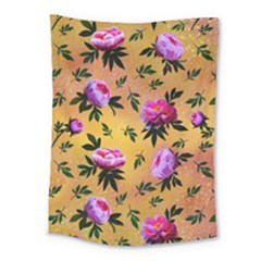 Delicate Peonies Medium Tapestry by SychEva